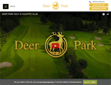 Tablet Screenshot of deer-park.co.uk